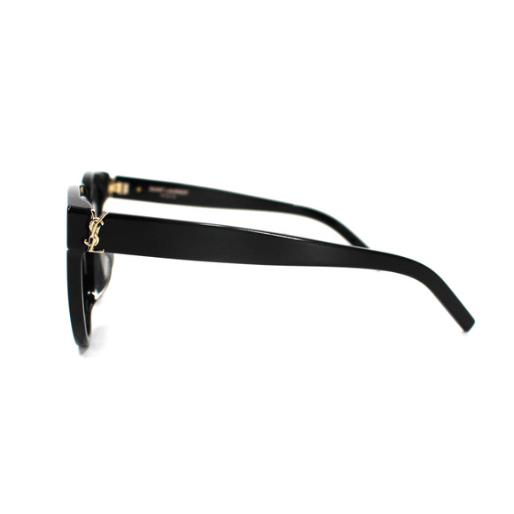 Saint Laurent Oversized Sunglasses SL M28 NEW Black YSL Logo Monogram Unisex - Picture 2 of 7